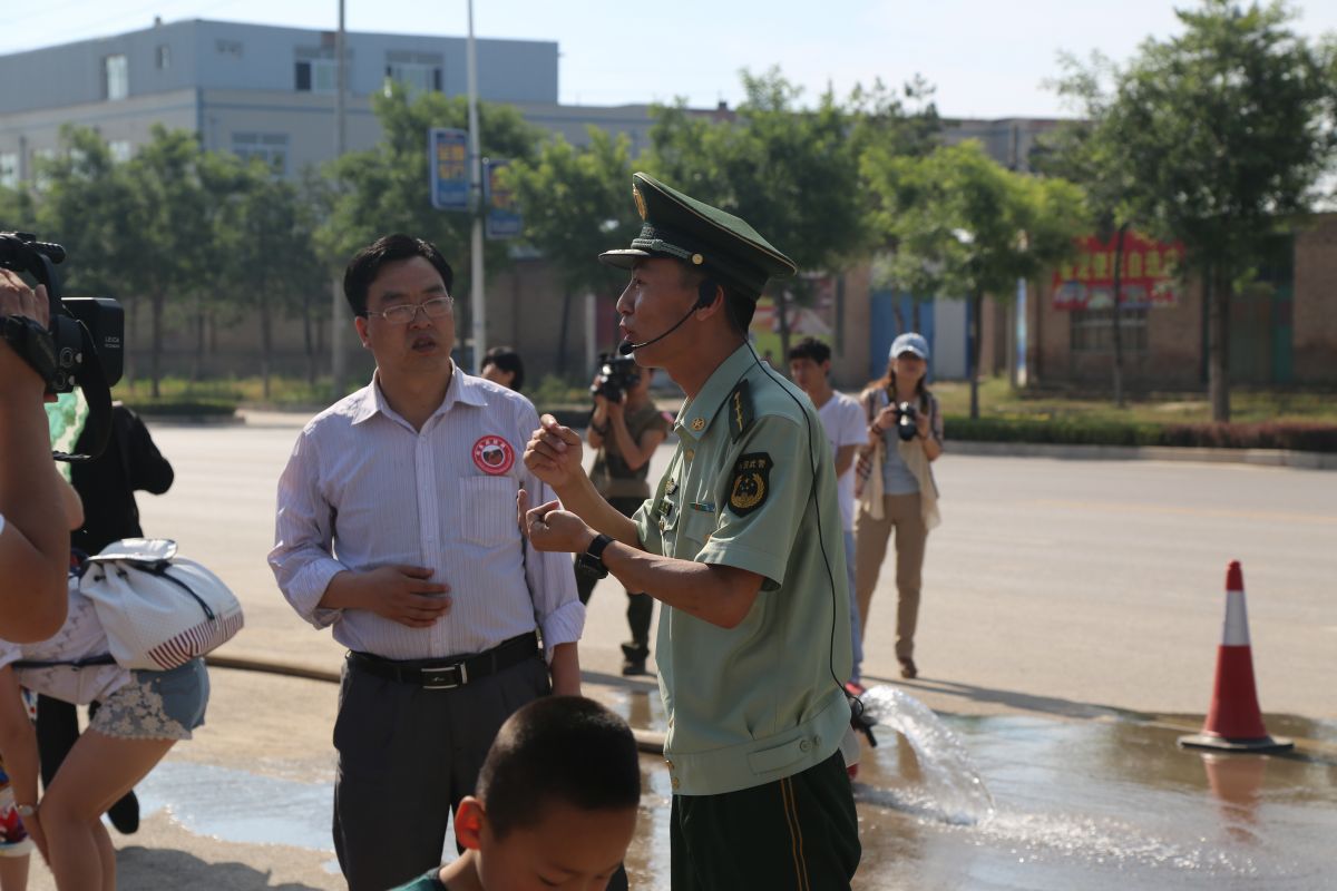 印象庆阳网线下活动回顾-走进庆阳消防支队军营体验日活动（2014.6.22）