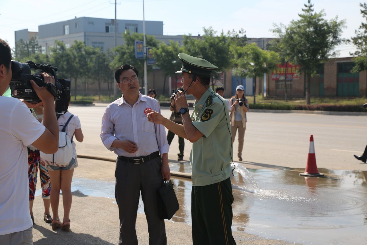 印象庆阳网线下活动回顾-走进庆阳消防支队军营体验日活动（2014.6.22）