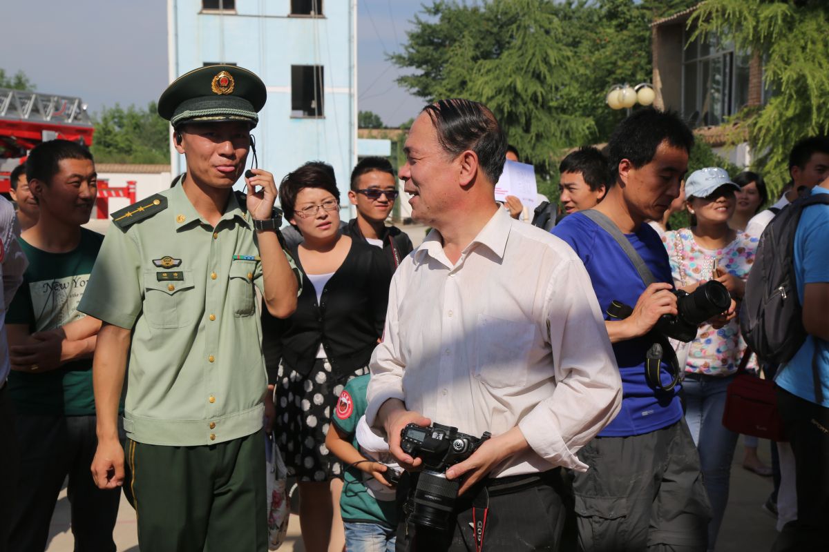 印象庆阳网线下活动回顾-走进庆阳消防支队军营体验日活动（2014.6.22）