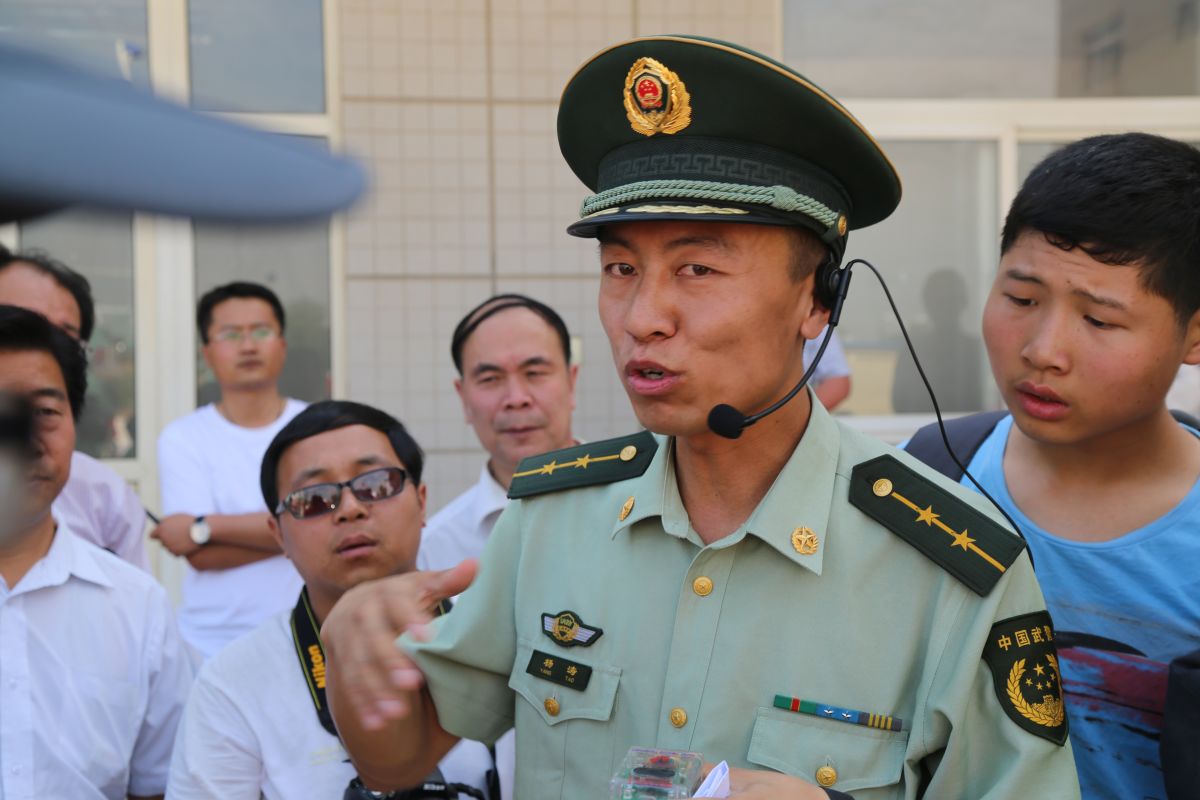 印象庆阳网线下活动回顾-走进庆阳消防支队军营体验日活动（2014.6.22）