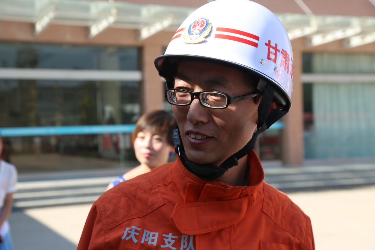印象庆阳网线下活动回顾-走进庆阳消防支队军营体验日活动（2014.6.22）