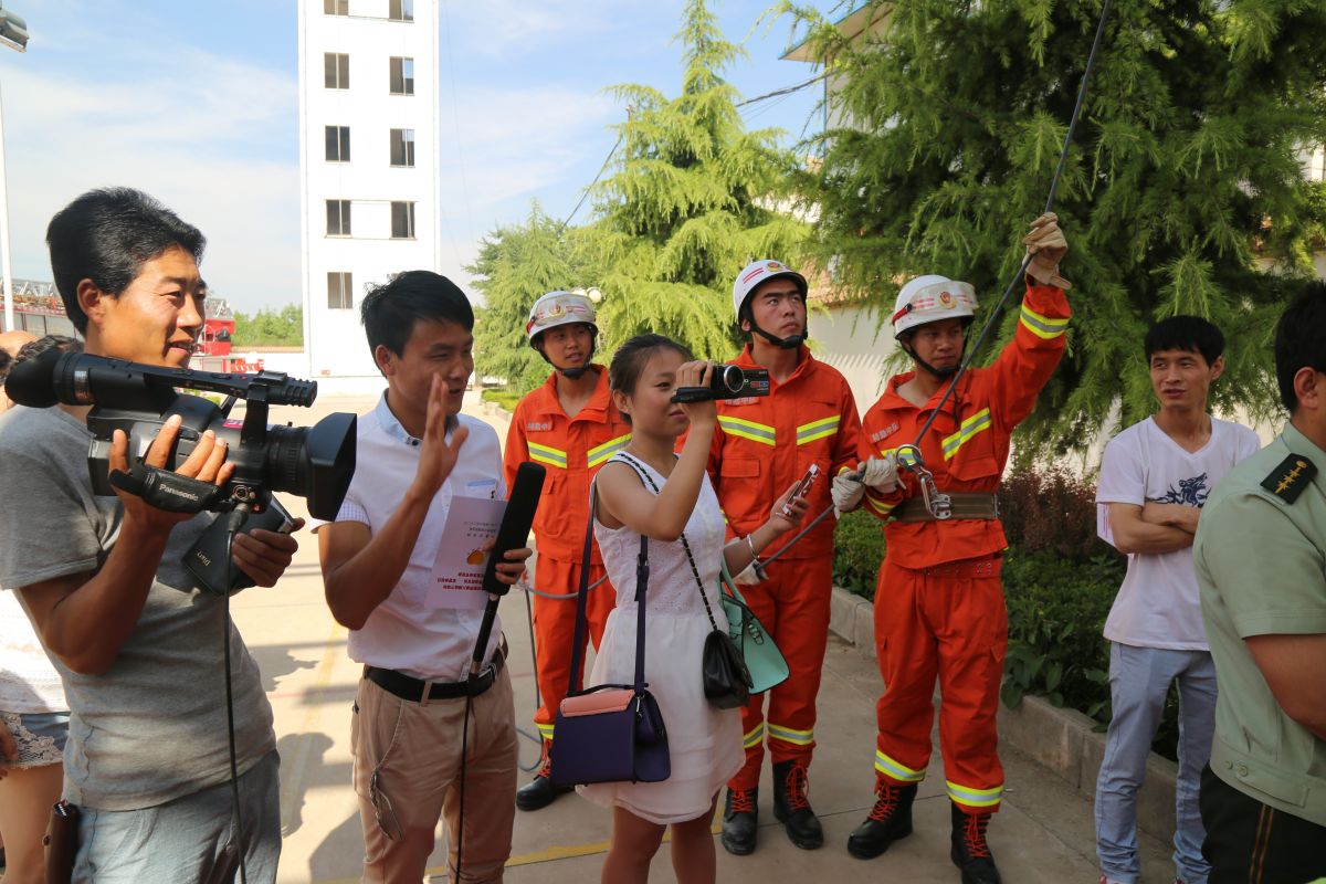 印象庆阳网线下活动回顾-走进庆阳消防支队军营体验日活动（2014.6.22）