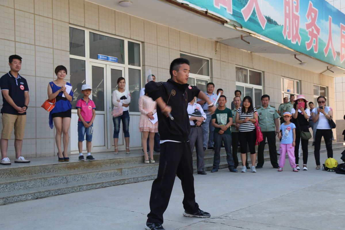 印象庆阳网线下活动回顾-走进庆阳消防支队军营体验日活动（2014.6.22）