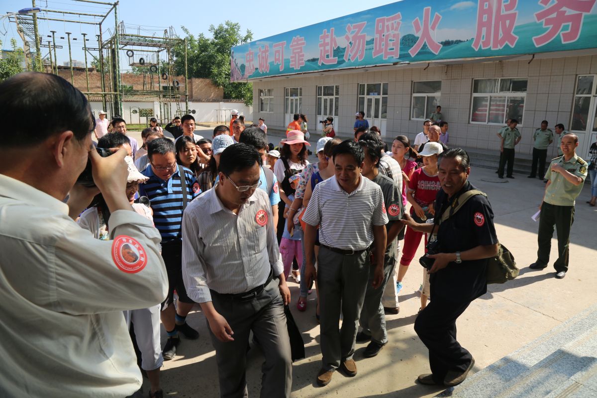 印象庆阳网线下活动回顾-走进庆阳消防支队军营体验日活动（2014.6.22）