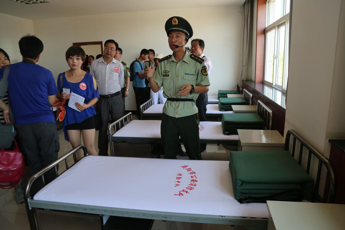 印象庆阳网线下活动回顾-走进庆阳消防支队军营体验日活动（2014.6.22）