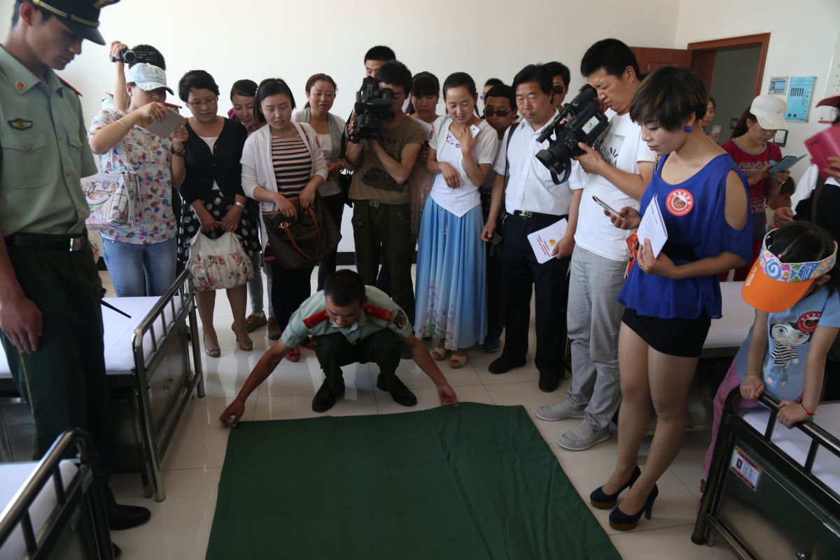 印象庆阳网线下活动回顾-走进庆阳消防支队军营体验日活动（2014.6.22）