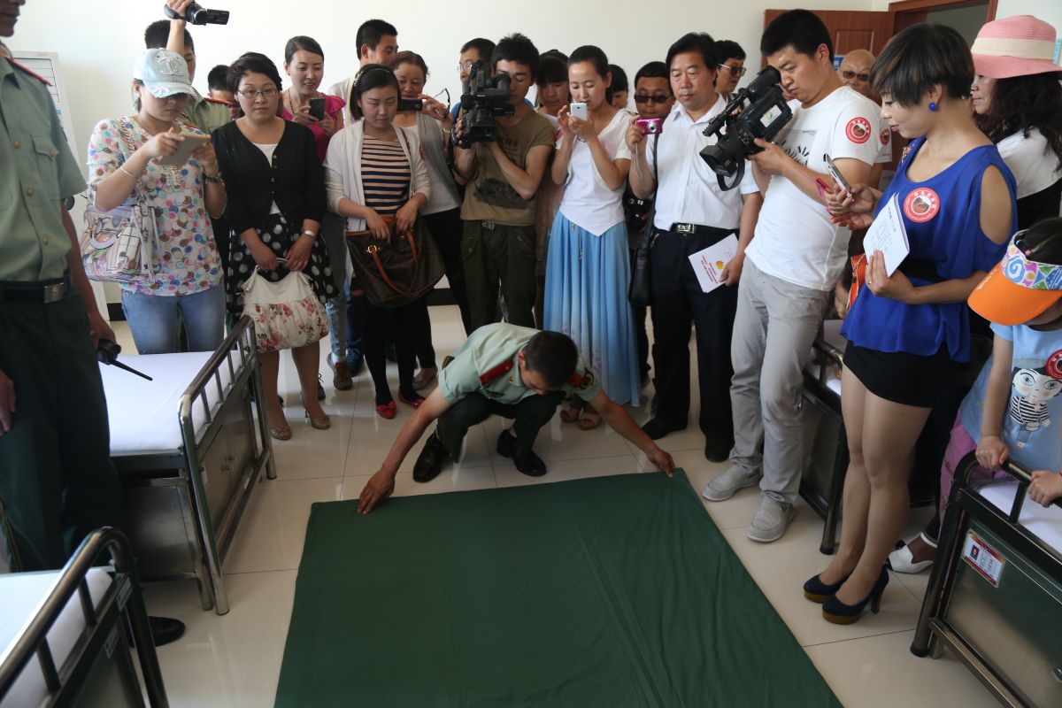 印象庆阳网线下活动回顾-走进庆阳消防支队军营体验日活动（2014.6.22）