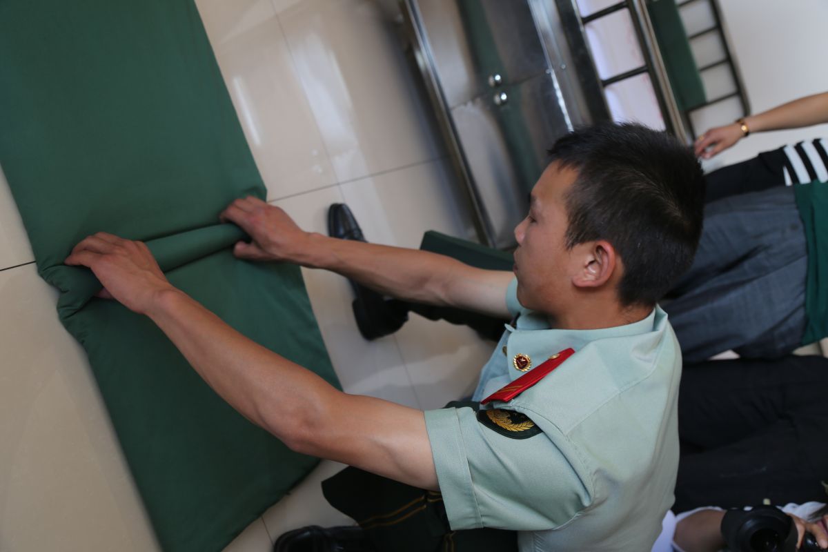 印象庆阳网线下活动回顾-走进庆阳消防支队军营体验日活动（2014.6.22）