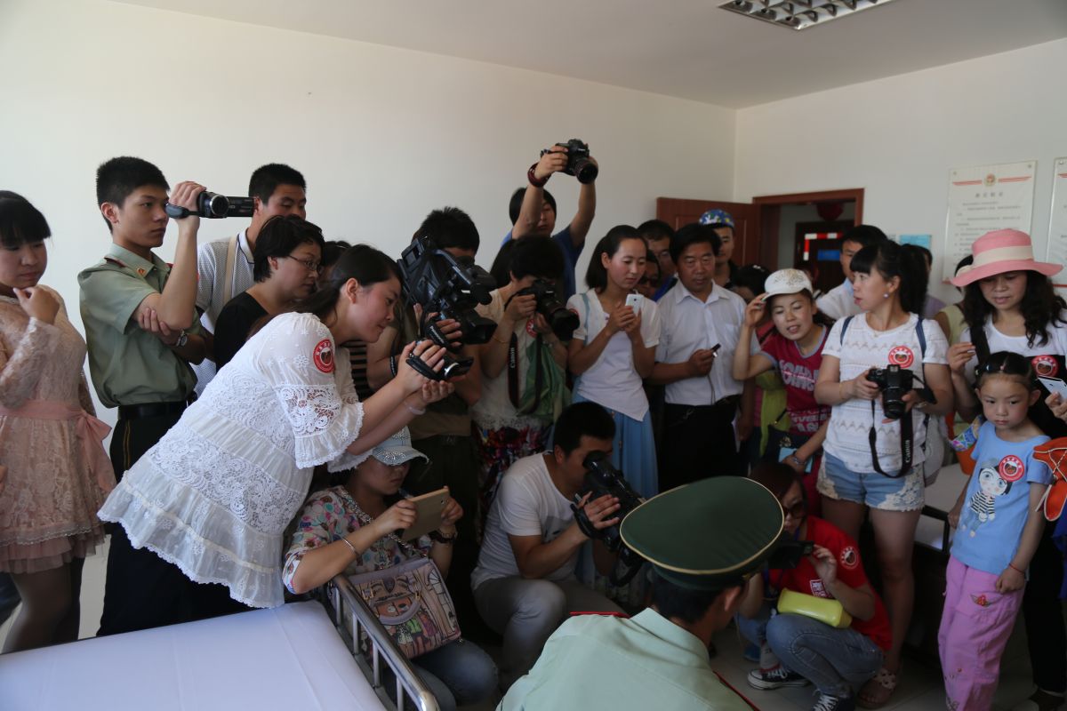 印象庆阳网线下活动回顾-走进庆阳消防支队军营体验日活动（2014.6.22）