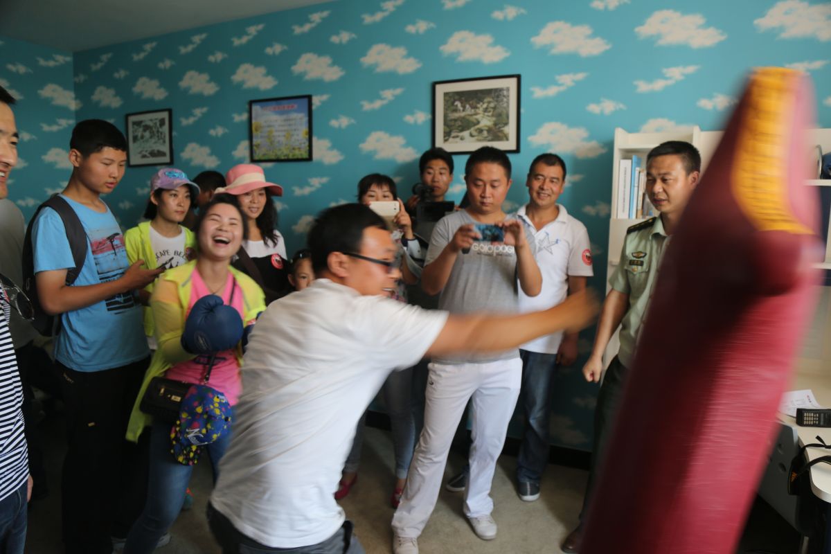 印象庆阳网线下活动回顾-走进庆阳消防支队军营体验日活动（2014.6.22）