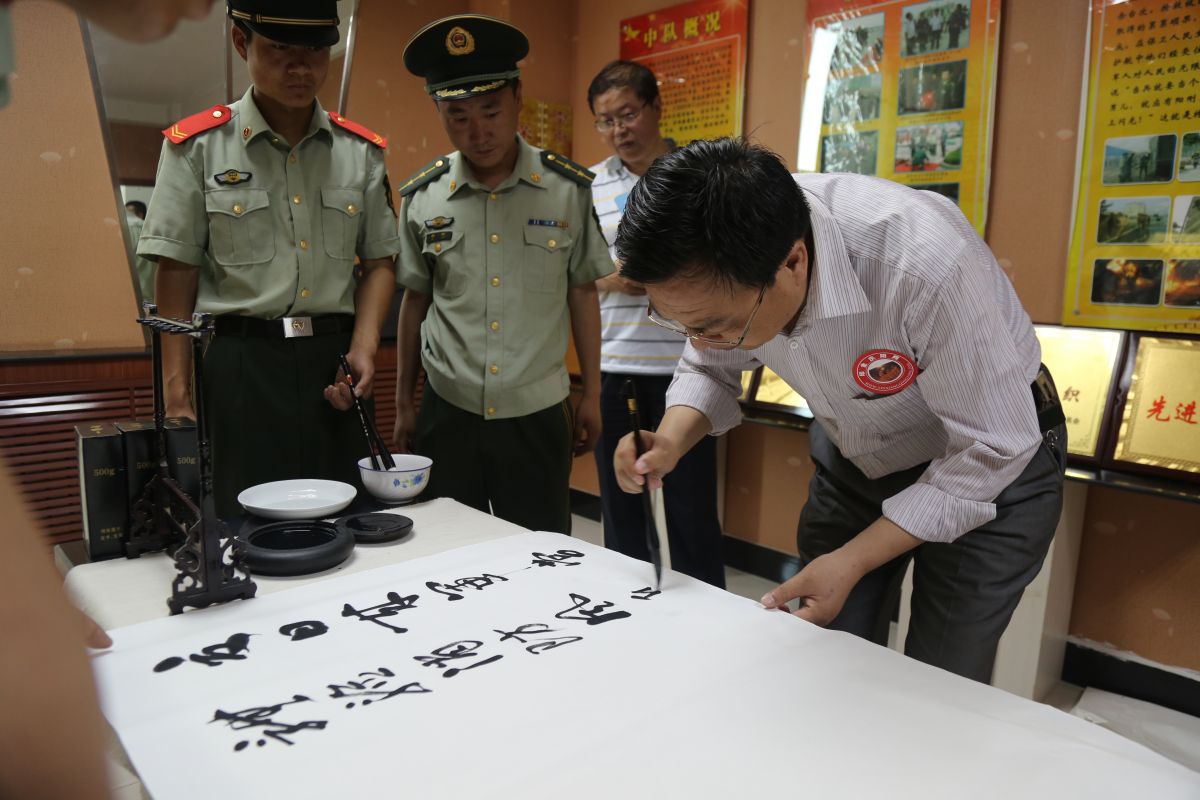 印象庆阳网线下活动回顾-走进庆阳消防支队军营体验日活动（2014.6.22）