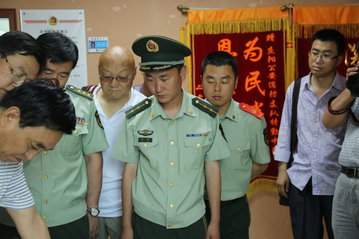 印象庆阳网线下活动回顾-走进庆阳消防支队军营体验日活动（2014.6.22）