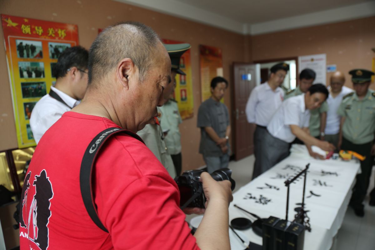 印象庆阳网线下活动回顾-走进庆阳消防支队军营体验日活动（2014.6.22）