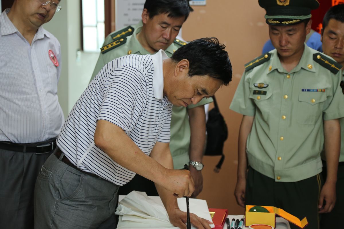印象庆阳网线下活动回顾-走进庆阳消防支队军营体验日活动（2014.6.22）