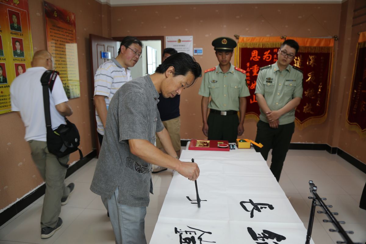 印象庆阳网线下活动回顾-走进庆阳消防支队军营体验日活动（2014.6.22）