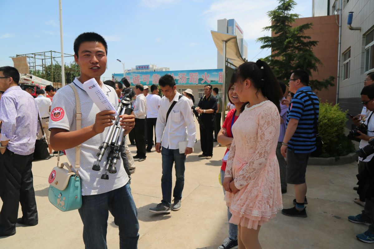 印象庆阳网线下活动回顾-走进庆阳消防支队军营体验日活动（2014.6.22）