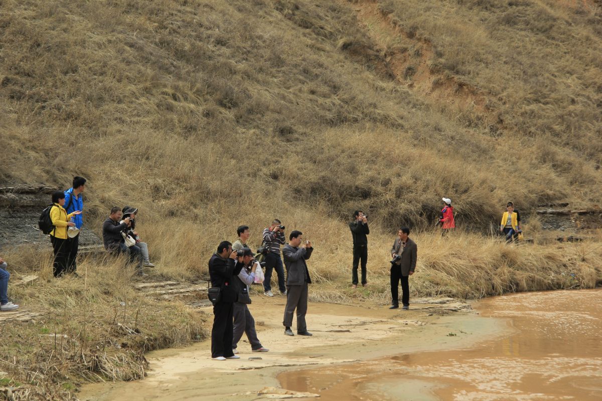 印象庆阳网线下活动回顾-武家川峡瀑徒步影像行（2014.3.29）