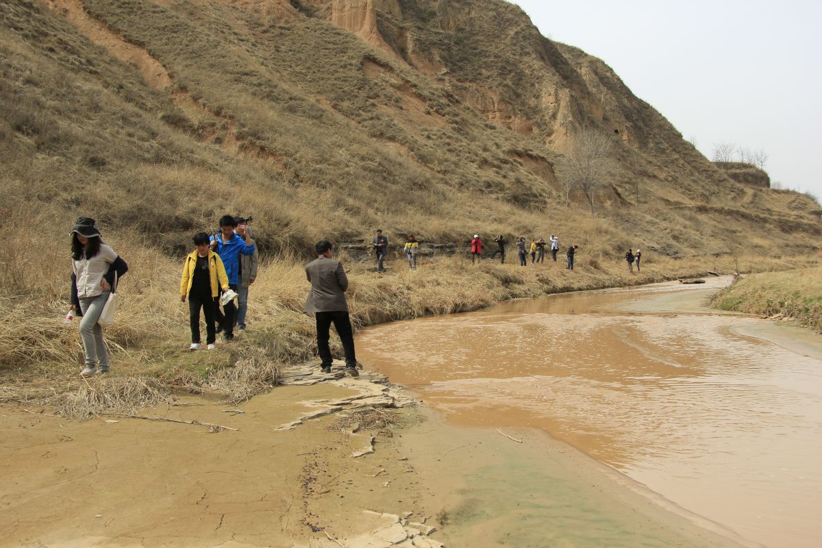 印象庆阳网线下活动回顾-武家川峡瀑徒步影像行（2014.3.29）