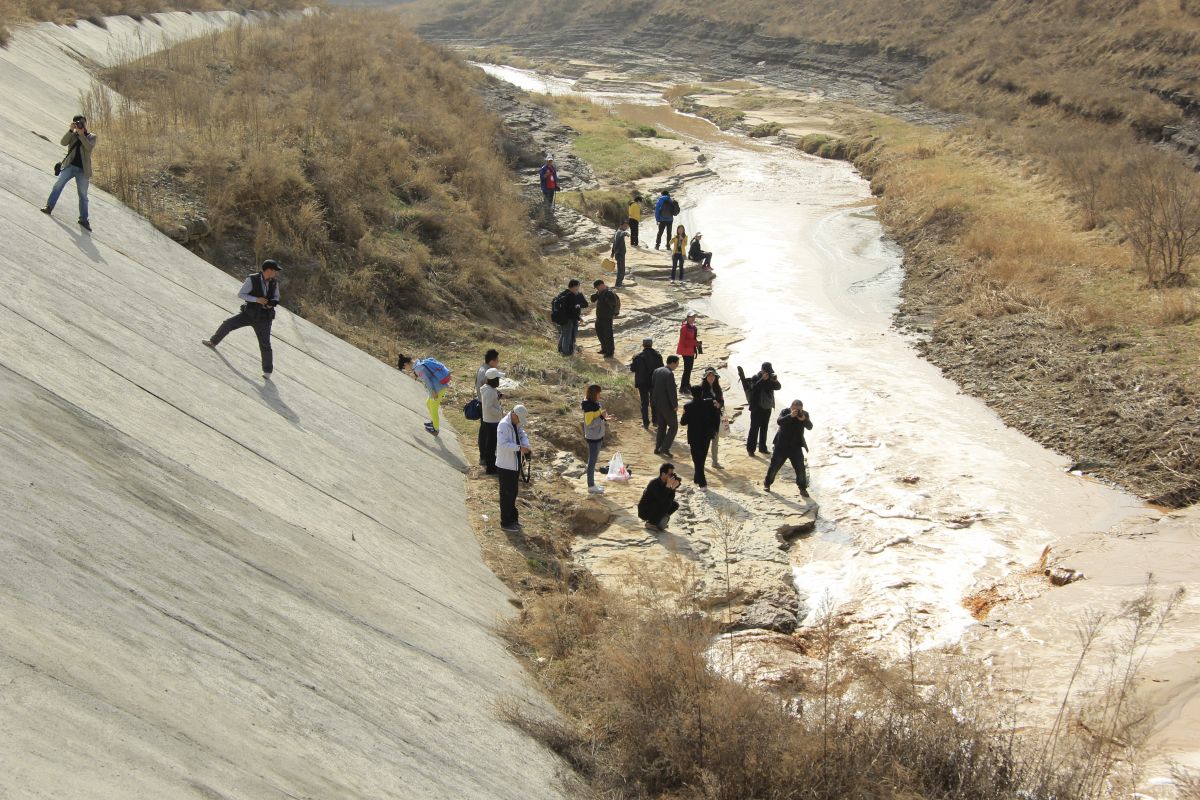 印象庆阳网线下活动回顾-武家川峡瀑徒步影像行（2014.3.29）