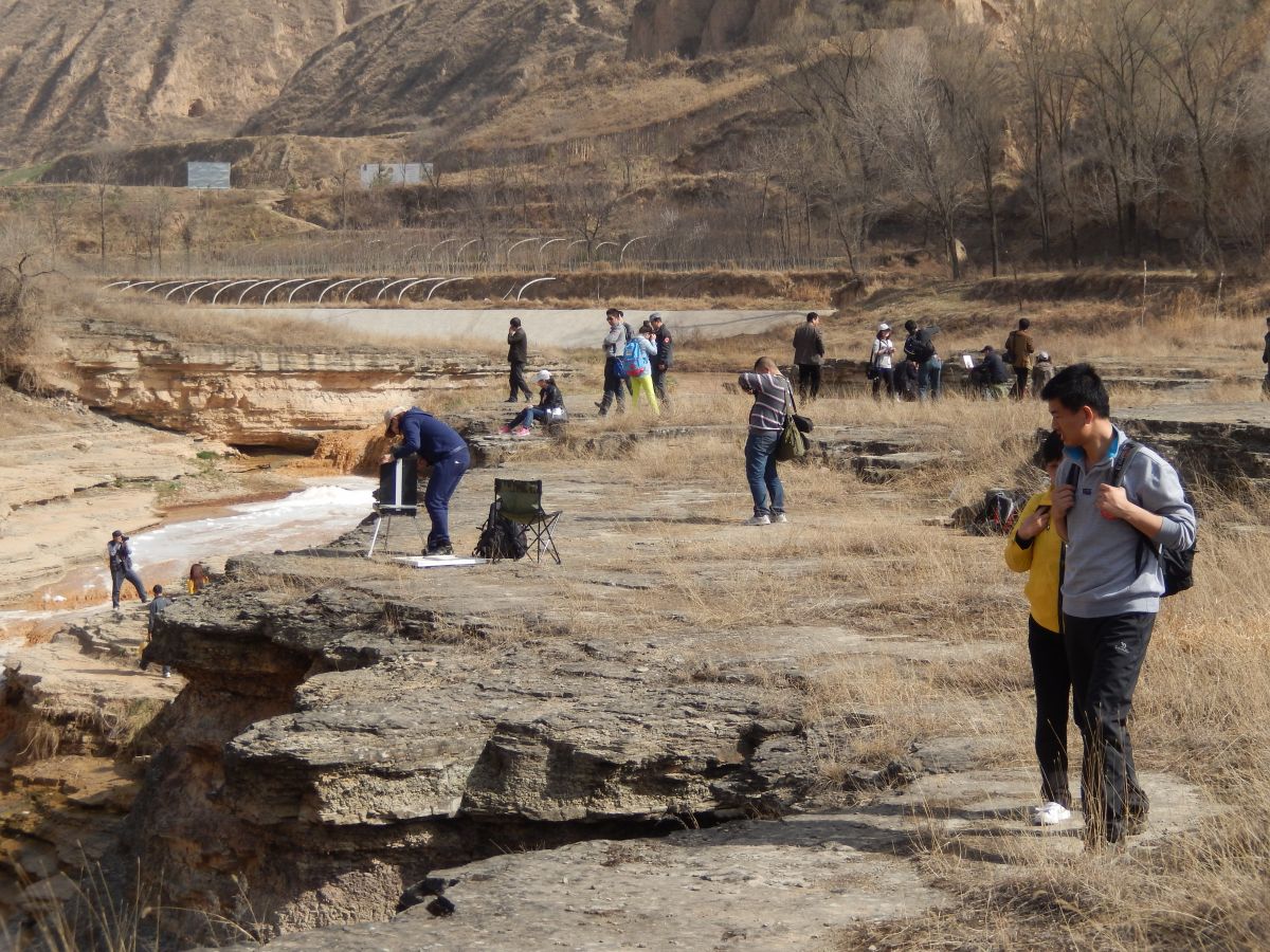 印象庆阳网线下活动回顾-武家川峡瀑徒步影像行（2014.3.29）