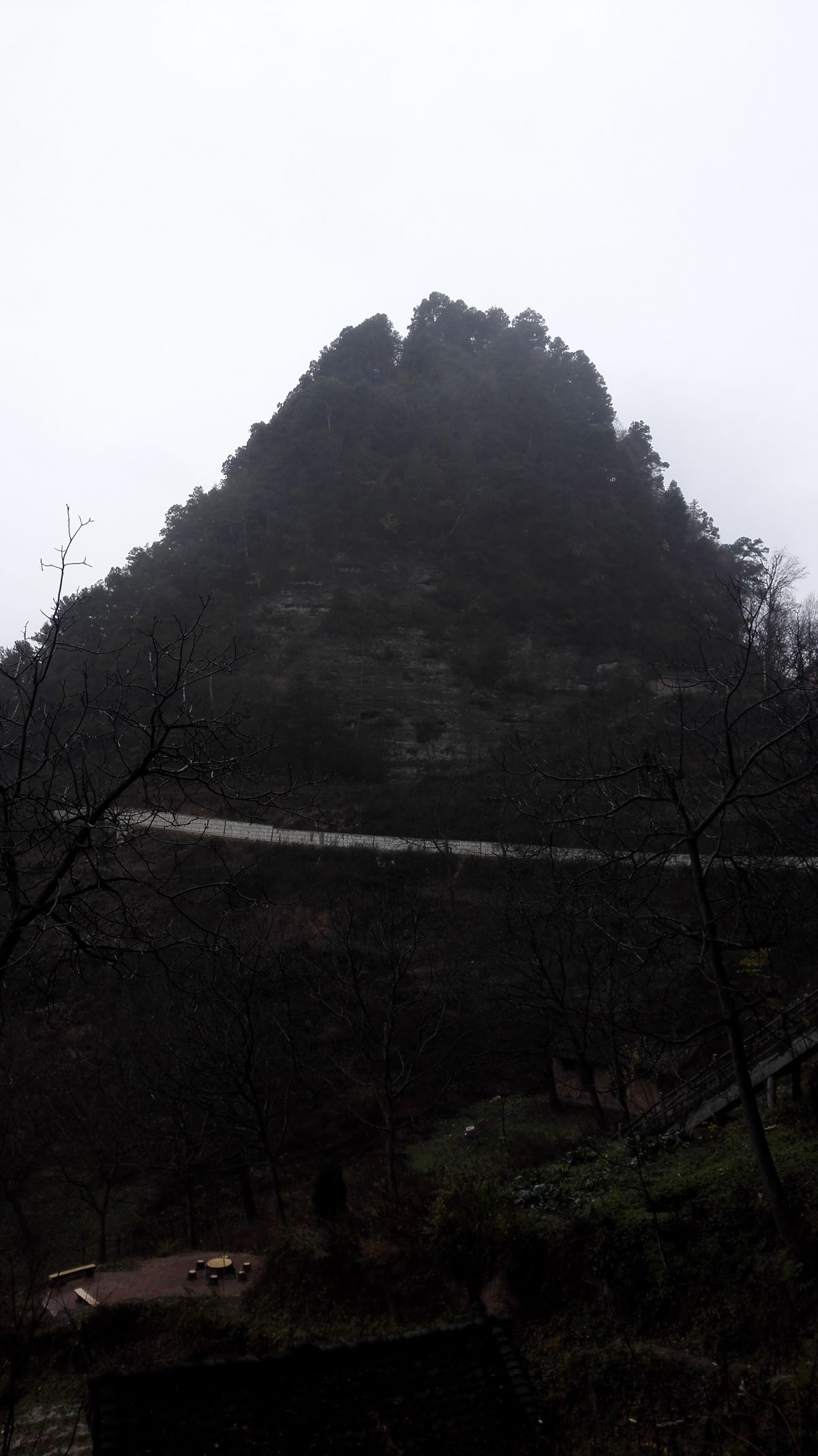 煙雨麥積 2015年11月22日拍攝 攝影師/龍只