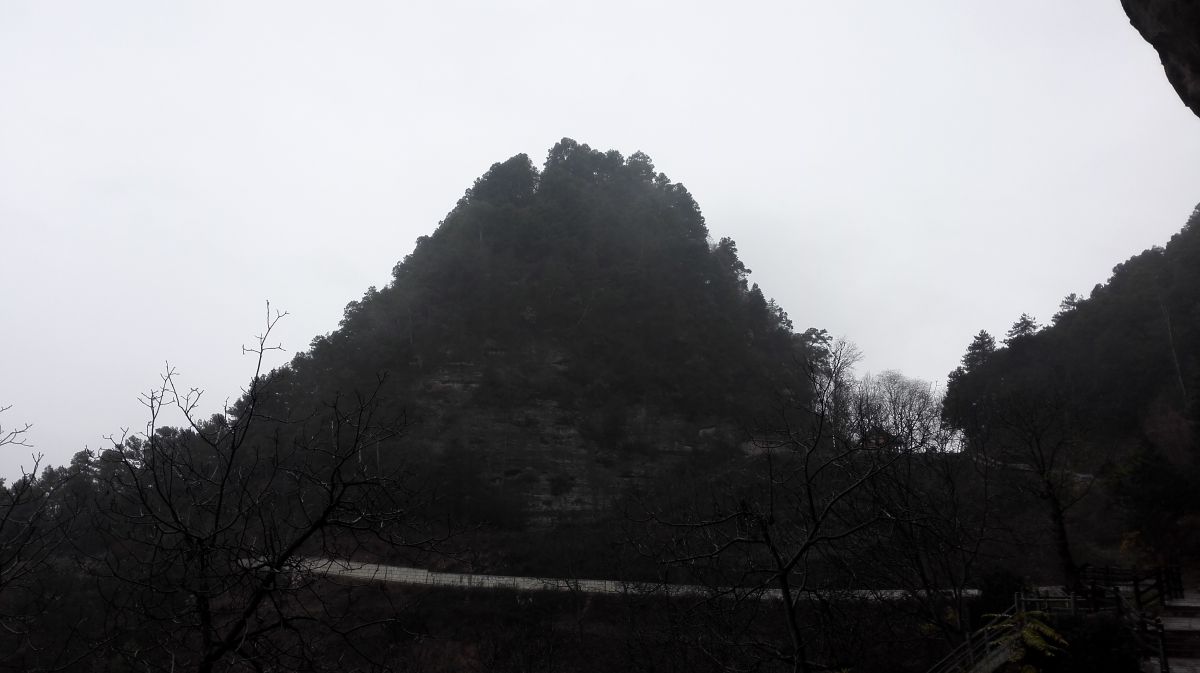 煙雨麥積 2015年11月22日拍攝 攝影師/龍只