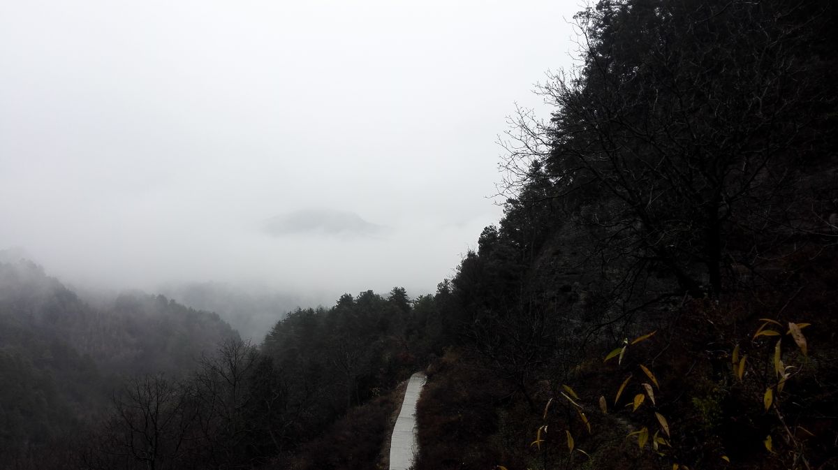 煙雨麥積 2015年11月22日拍攝 攝影師/龍只