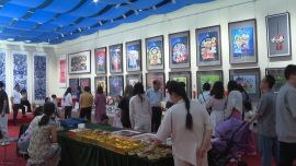 图文 |香包节精品展厅八县区“妙招”频出游客如潮