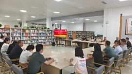 慶陽(yáng)市政協(xié)機(jī)關(guān)年輕干部讀書學(xué)習(xí)班第51次讀書學(xué)習(xí)活動(dòng)在市圖書館聯(lián)誼開展