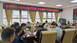 慶陽市審計局召開慶陽市公立醫(yī)院改革與高質(zhì)量發(fā)展示范項目第二階段跟蹤審計反饋問題座談會