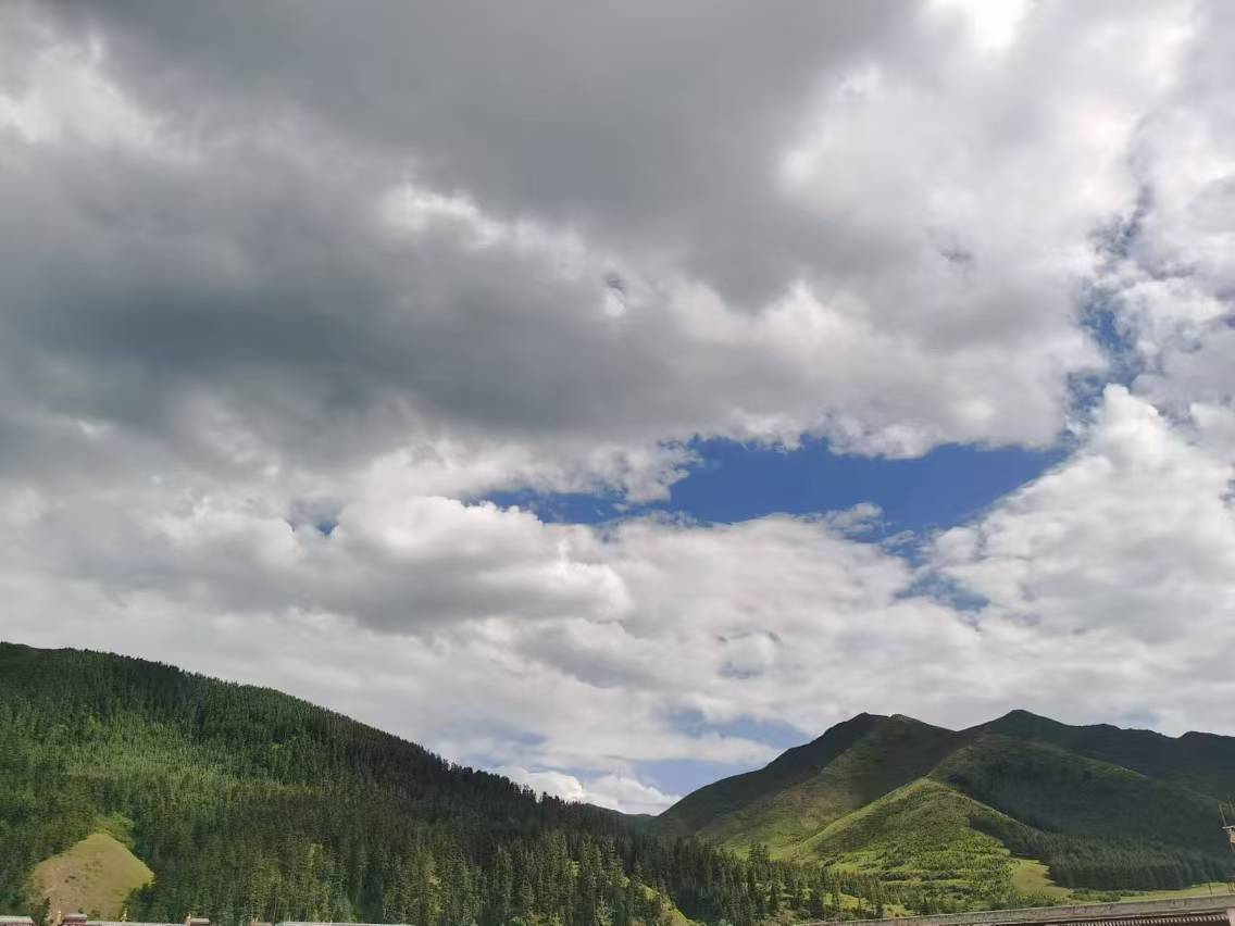 配圖 甘肅夏河 龍只/攝