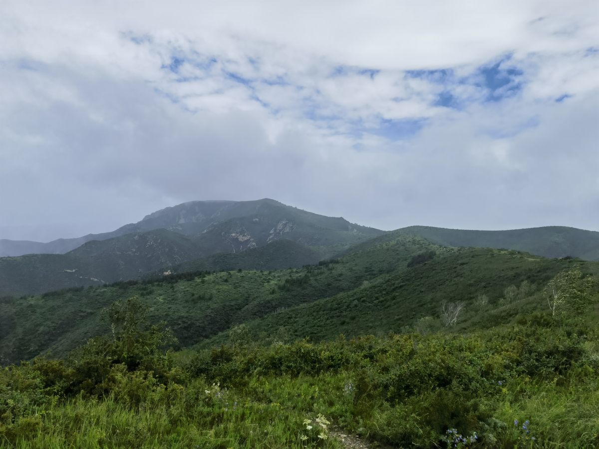 图/韩睿 2024大青山超级越野赛途中拍摄