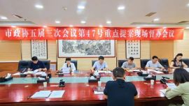 沈文祥督辦市政協(xié)五屆三次會(huì)議第47號(hào)重點(diǎn)提案