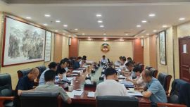 慶陽(yáng)市政協(xié)黨組（擴(kuò)大）會(huì)議暨五屆三十三次主席會(huì)議召開(kāi)