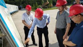 錢文科赴合水縣調(diào)研包抓的市列重點(diǎn)項(xiàng)目