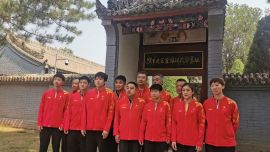 組圖：中國乒乓球協(xié)會 國家乒乓球隊走進華池南梁