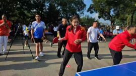 图集 | 国乒到庆阳的热烈与忠诚