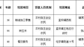 鎮(zhèn)原縣2024年賀婧等3人申請(qǐng)創(chuàng)業(yè)擔(dān)保貸款受理情況公示
