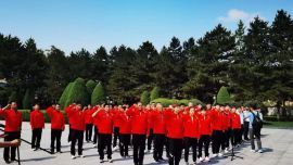 國網(wǎng)慶陽供電公司：“光明先鋒”護航“國乒”紅色之行