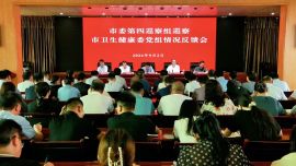慶陽(yáng)市委第四巡察組向市衛(wèi)生健康委黨組反饋巡察情況