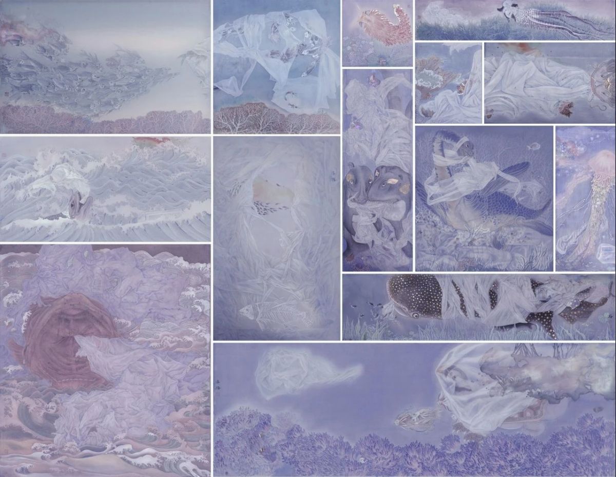 李榕《海之殇》205x170cm 