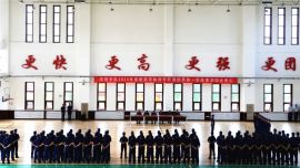 慶陽(yáng)消防舉行2024年度新招錄政府專職消防員第一階段集訓(xùn)結(jié)業(yè)儀式