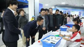 慶陽公路發(fā)展中心機關(guān)黨總支組織開展“感受科技魅力，凝聚奮進力量”主題黨日活動