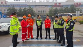 高速公路養(yǎng)護所開展道路安全隱患排查和事故演練