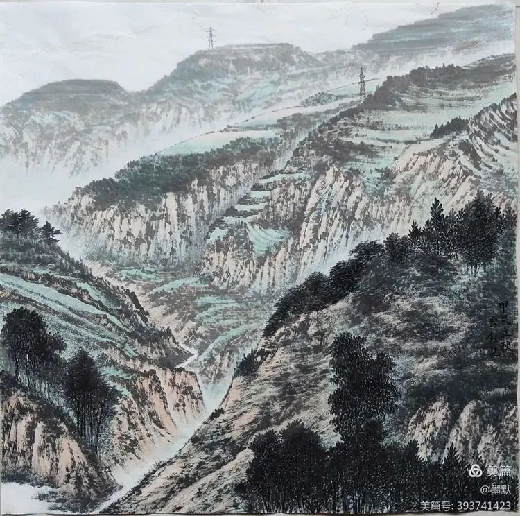 “礼赞新时代 奋进新征程” 合水县书法美术作品网络展（第二期）