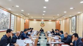 慶陽市政協(xié)黨組（擴大)會議暨五屆三十四次主席會議召開