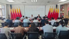 慶陽市商務(wù)局召開專題會議：學(xué)習(xí)貫徹習(xí)近平總書記視察甘肅重要講話和指示精神