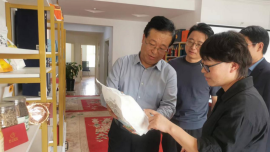 正宁县委统战部走访西安市正宁商会