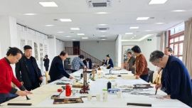 甘肅省政協(xié)書畫院到慶陽市開展采風寫生活動