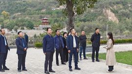 臨汾市政協(xié)考察組來慶陽市考察大遺址保護與利用和文旅融合高質(zhì)量發(fā)展工作